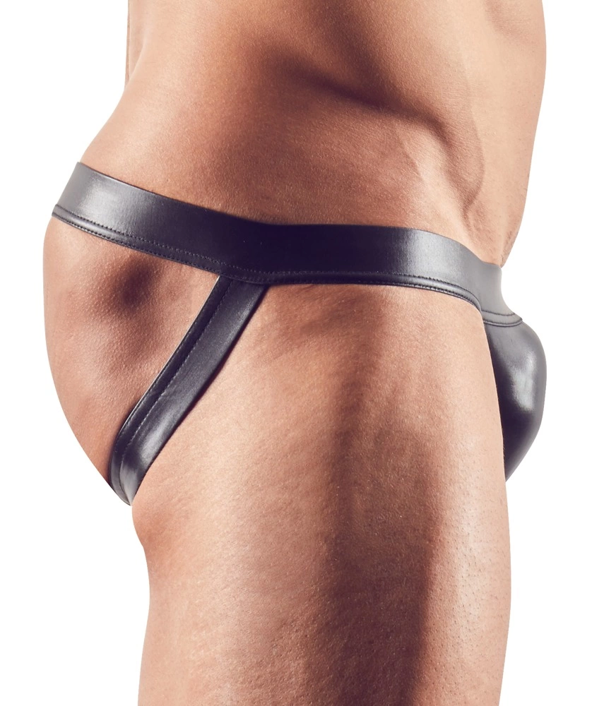 Svenjoyment Jockstrap męski elastyczny paski czarne rozmiar S