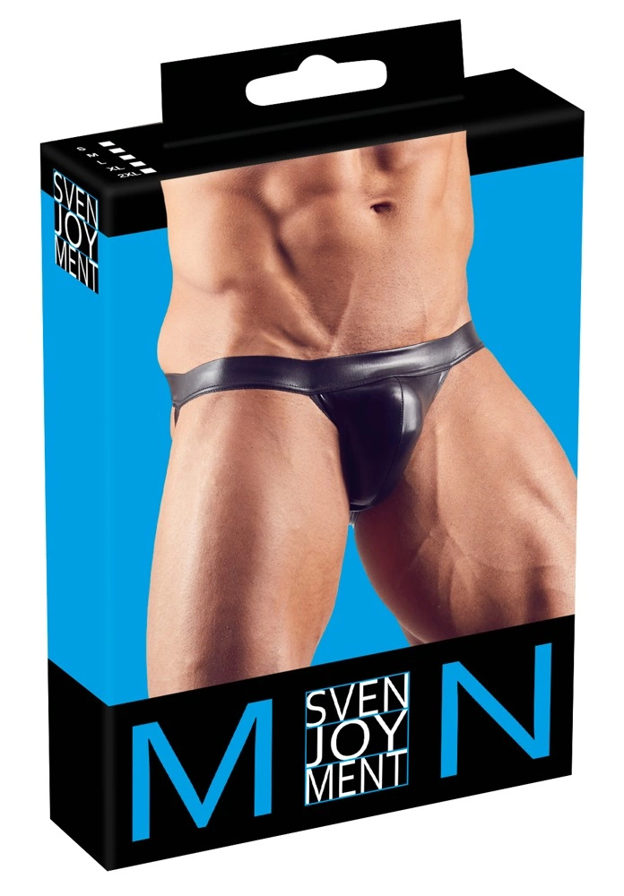 Svenjoyment Jockstrap męski elastyczny paski czarne rozmiar S