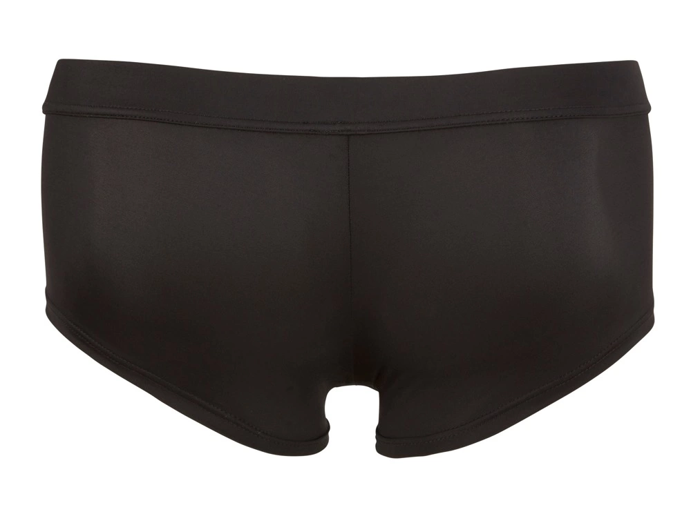 Svenjoyment - Męskie Bokserki W Stylu Pirackim Z Kieszonką I Karabińczykiem Czarne 2XL