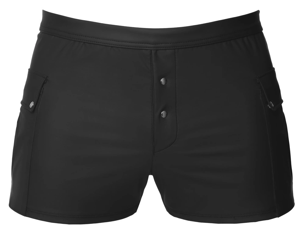 Svenjoyment Szorty męskie 2XL czarne z dużymi kieszeniami matowe