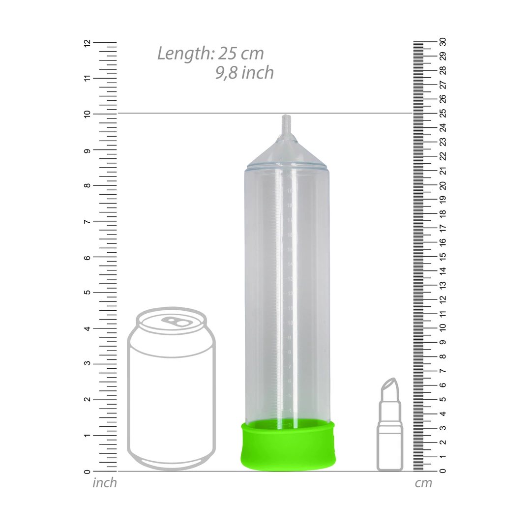 Ouch! Comfort Pompka Intymna Świecąca w Ciemności, Zielona, Glow