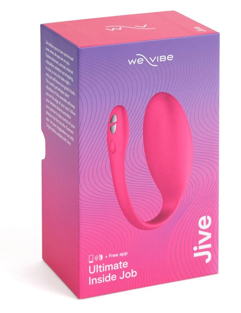 We-Vibe Jive Electric Rożowy - Anatomiczne Jajko Wibrujące Bluetooth