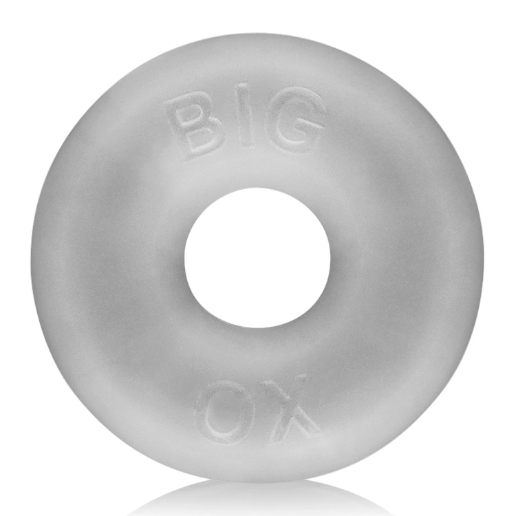 Pierścień erekcyjny silikonowy przezroczysty na penisa Oxballs Big Ox Cockring 