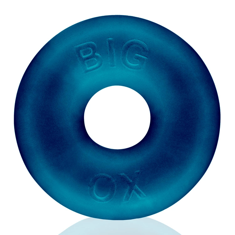 Pierścień erekcyjny silikonowy niebieski na penisa Oxballs Big Ox 