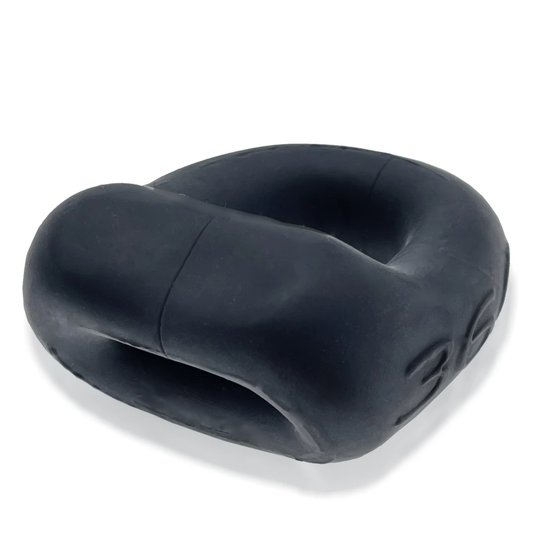 Pierścień podwójny erekcyjny silikonowy czarny na penisa Oxballs 360 Dual