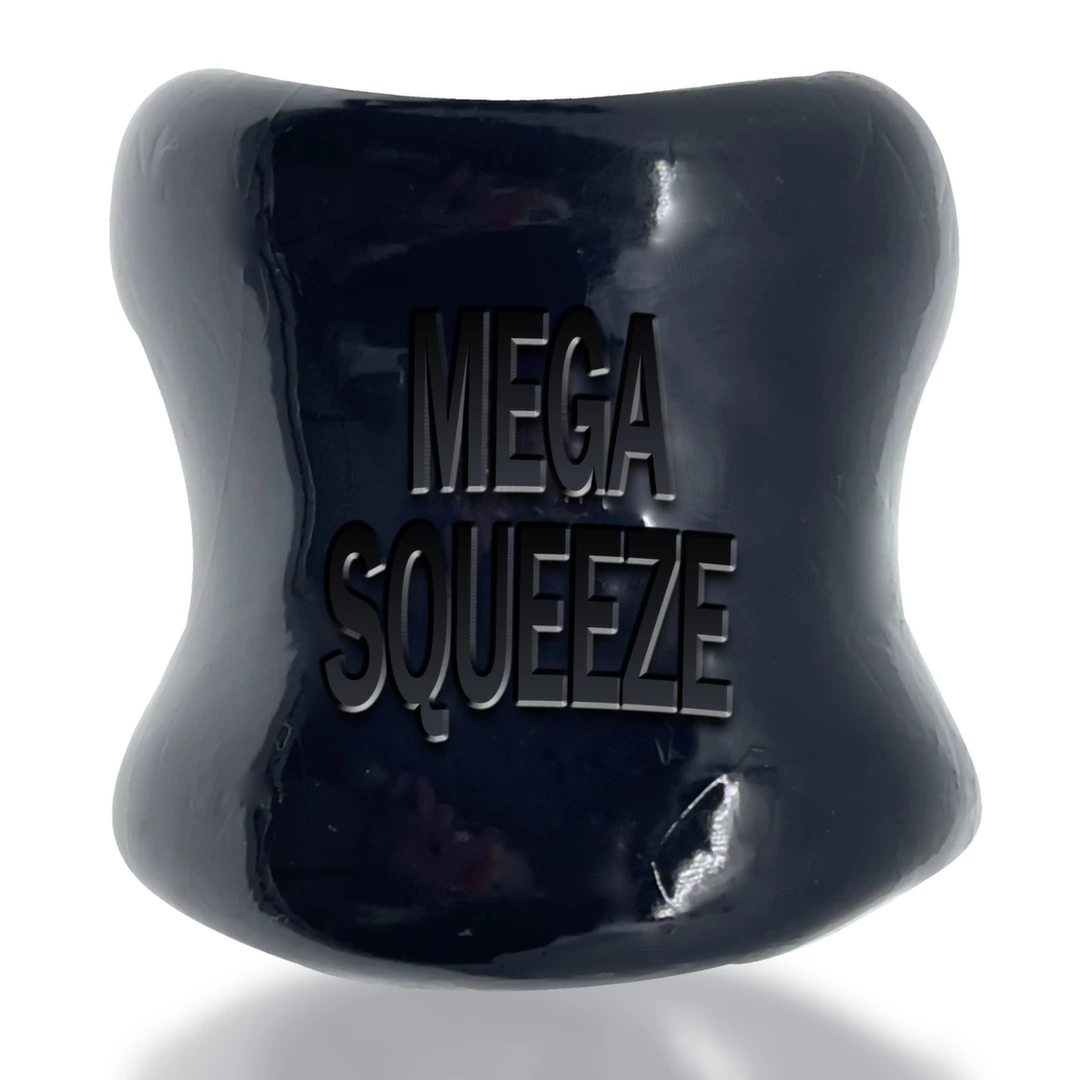 Napinacz do jajek w kolorze czarnego silikonu Oxballs Mega Squeeze