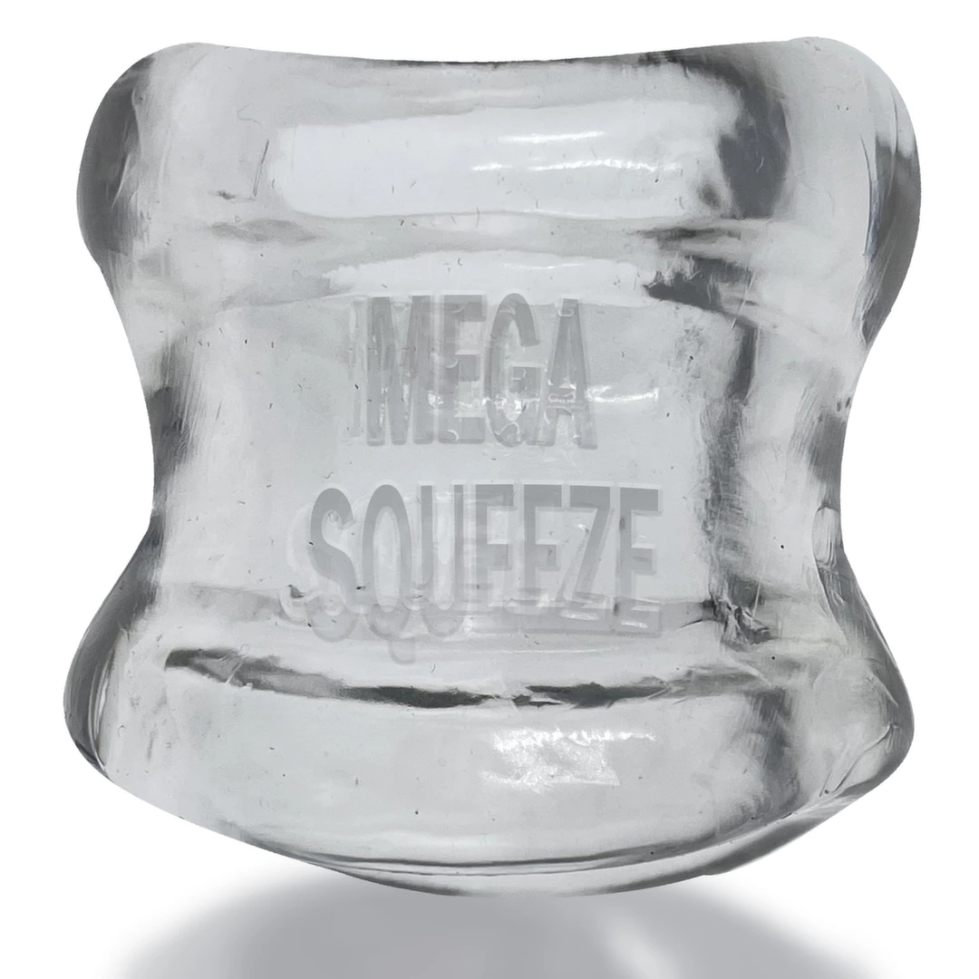 Napinacz do jajek z przezroczystego silikonu Oxballs Mega Squeeze 