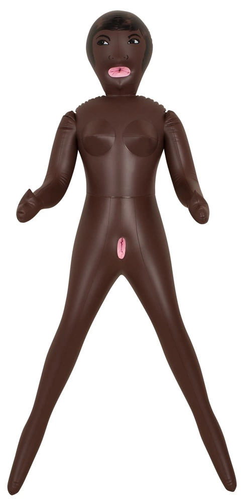 You2Toys Beauty Queen model dmuchany, ciemny odcień skory, 155 cm