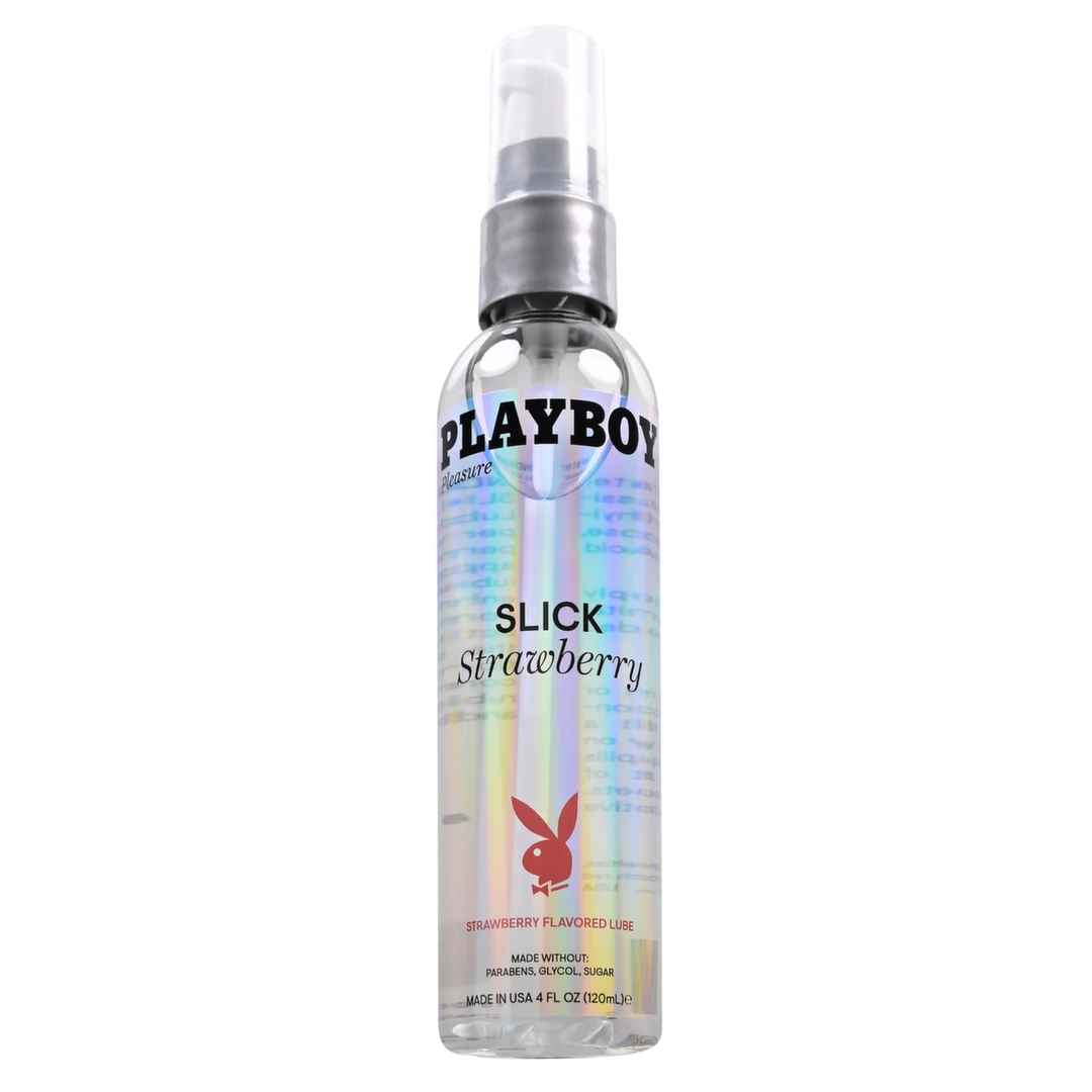 Lubrykant na bazie wody o smaku truskawkowym Playboy Pleasure 120 ml