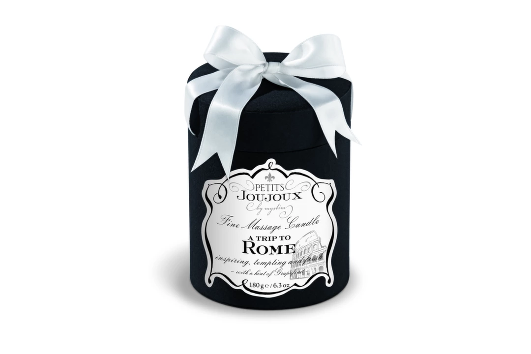 Świeca do masażu z aromatem grejpfruta i bergamotki Petits Joujoux 180g