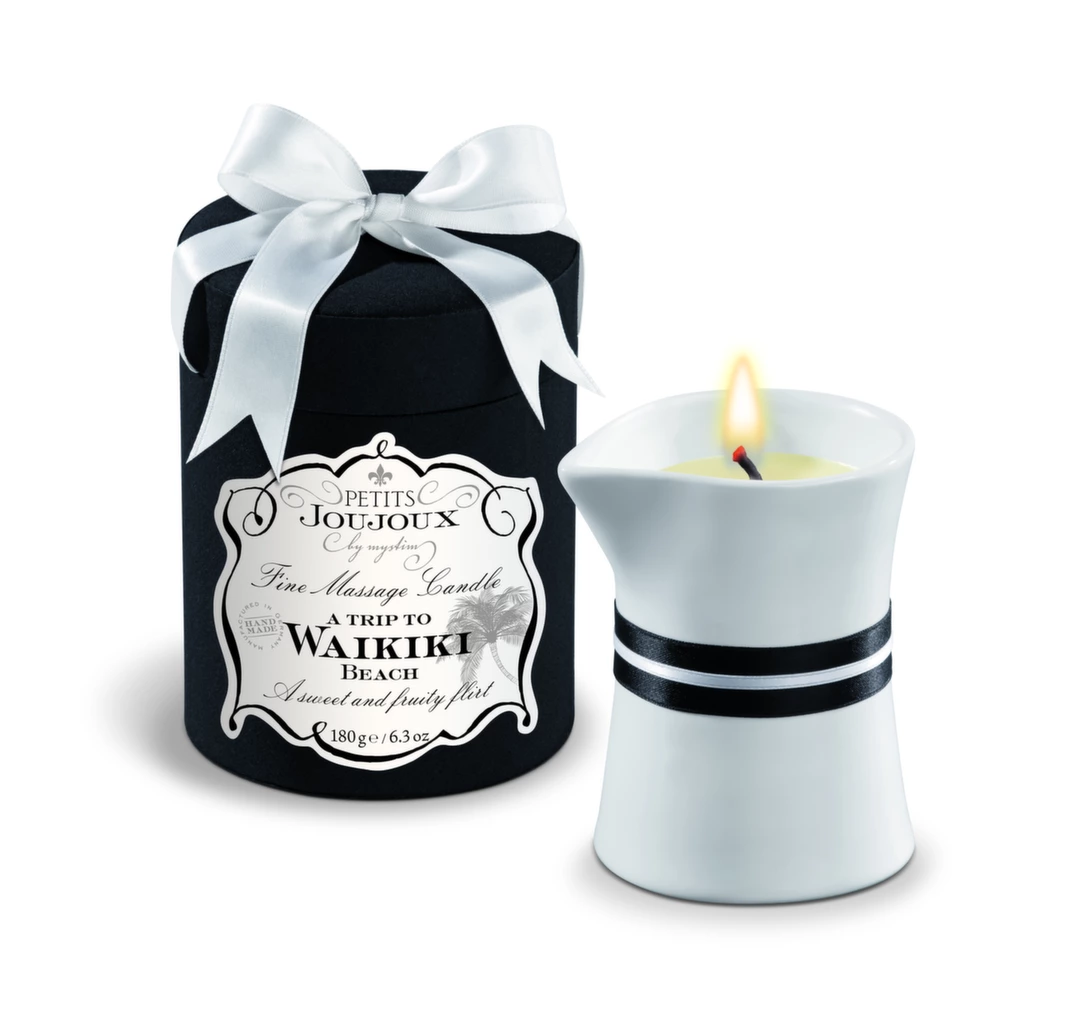 Świeca do masażu z aromatem kokosa i ananasa Petits Joujoux 180g