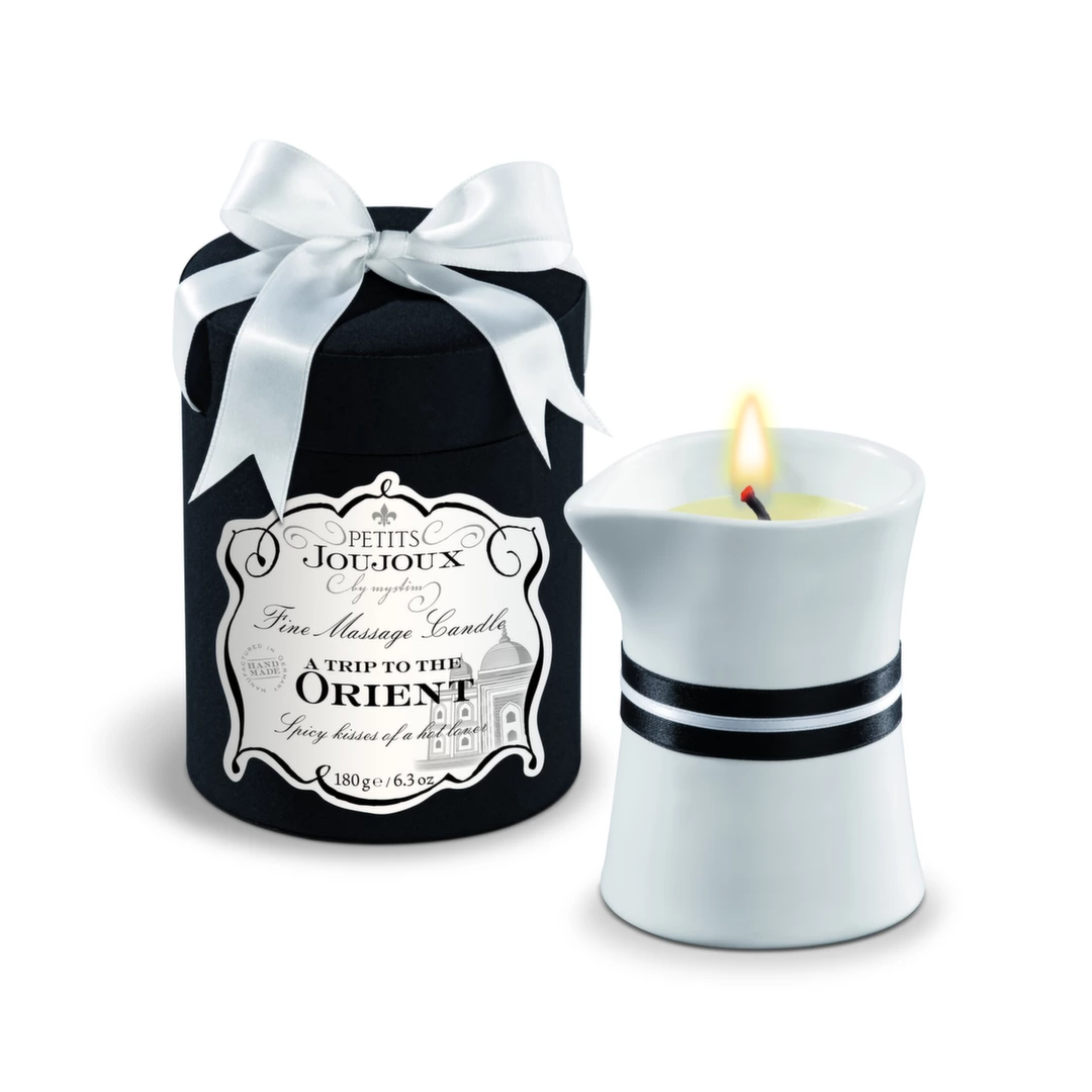 Świeca do masażu z aromatem granatu i białym pieprzem Petits Joujoux 180g