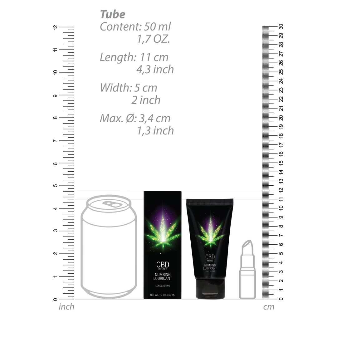 Lubrykant do seksu na bazie wody z CBD Pharmquests shots 50 ml Lubrykant do seksu na bazie wody z CBD Pharmquests shots 50 ml