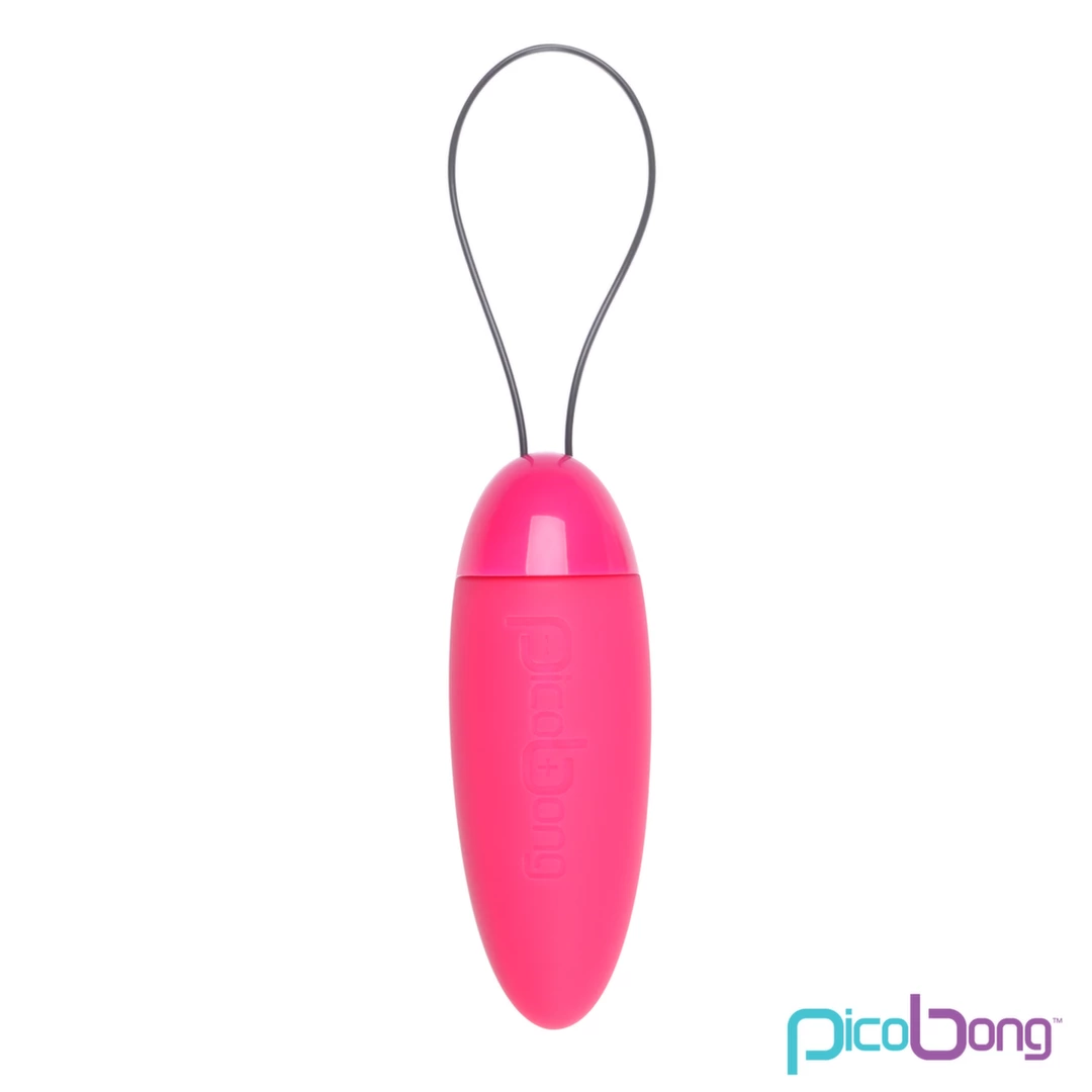 Różowy silikonowy miniwibrator łechtaczkowy Picobong Honi Cerise