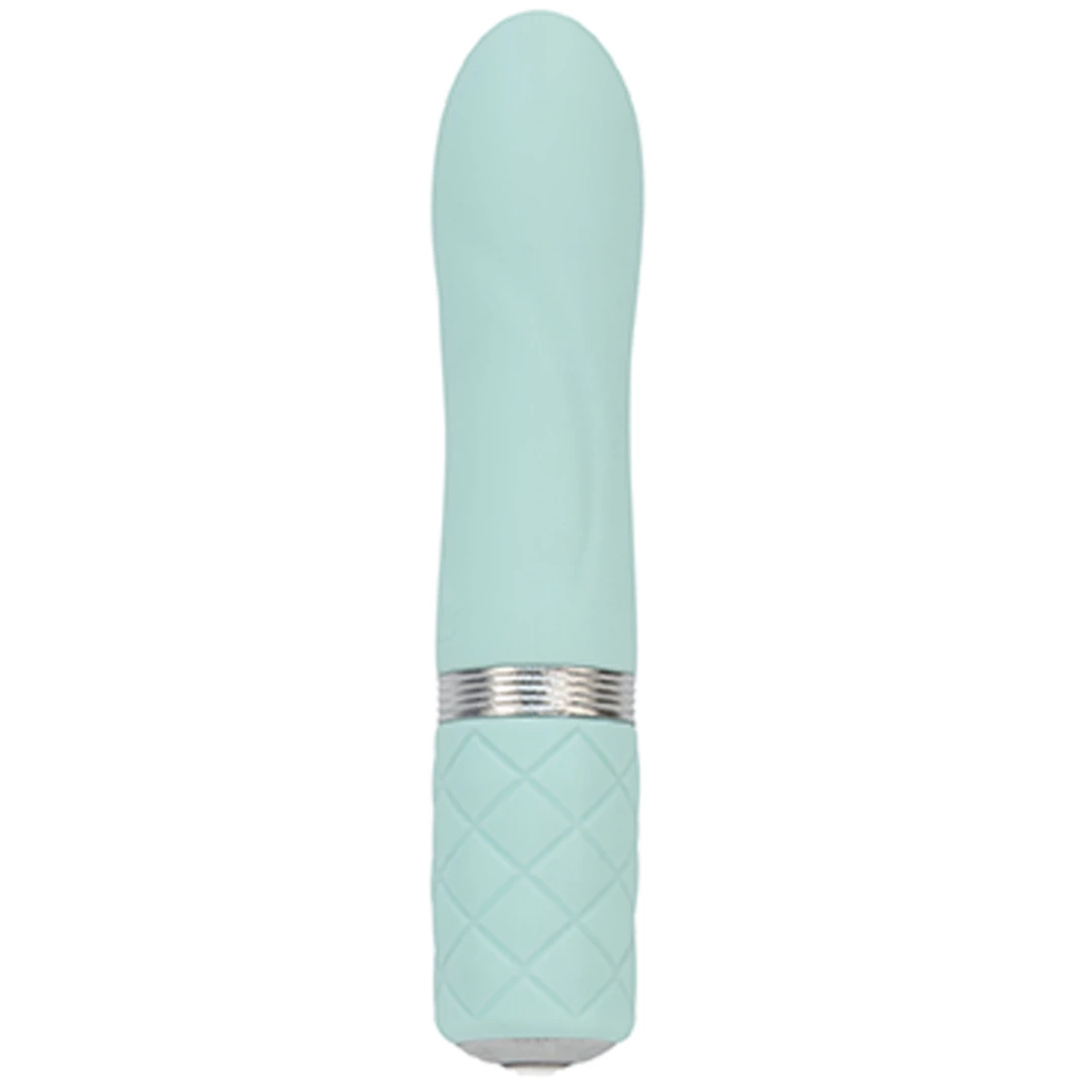 Miniwibrator jasnoniebieski silikonowy do masturbacji łechtaczki Pillow Talk Flirty Teal Miniwibrator jasnoniebieski silikonowy do masturbacji łechtaczki Pillow Talk Flirty Teal