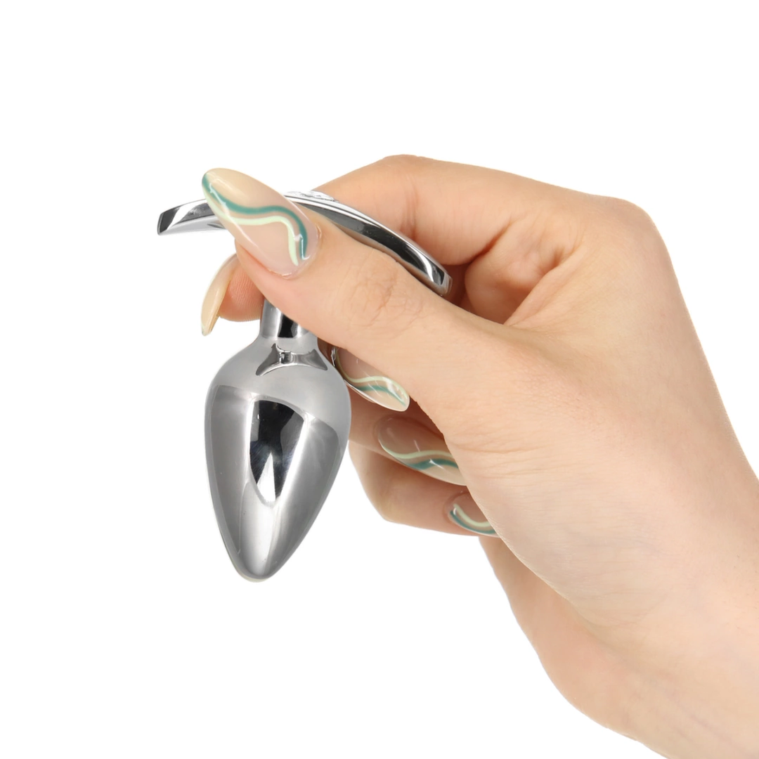 Plug analny ze stali nierdzewne Pillow Talk Sneaky 7 cm