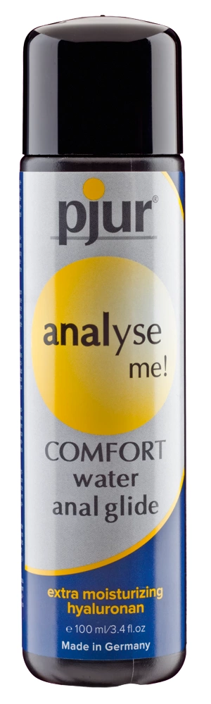Lubrykant analny na bazie wody z kwasem hialuronowym Pjur Analyse Me 100 ml