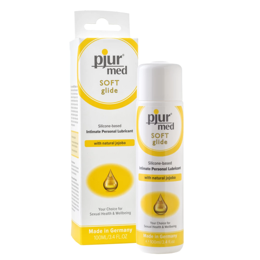 Lubrykant dopochwowy na bazie silikonu z olej jojoba Pjur MED 100 ml