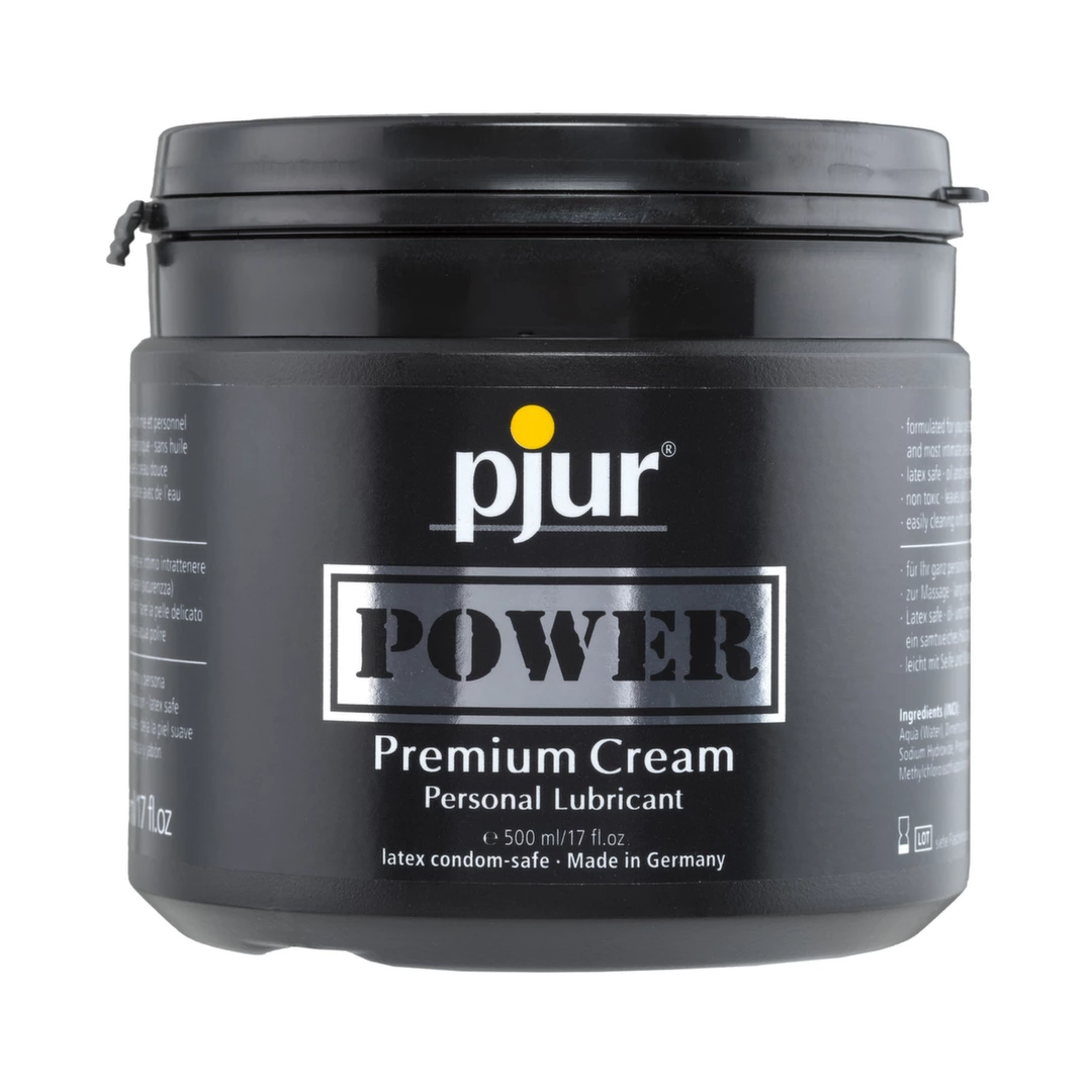 Hybrydowy krem do seksu analnego i waginalnego o działaniu nawilżającym Pjur Power Premium 500 ml