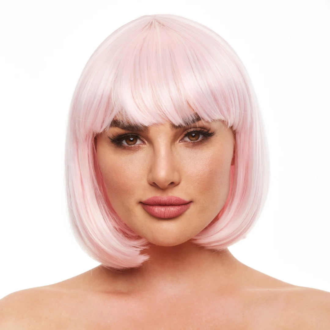 Peruka - Pleasure Wigs Cici Wig Pink Glow in the Dark