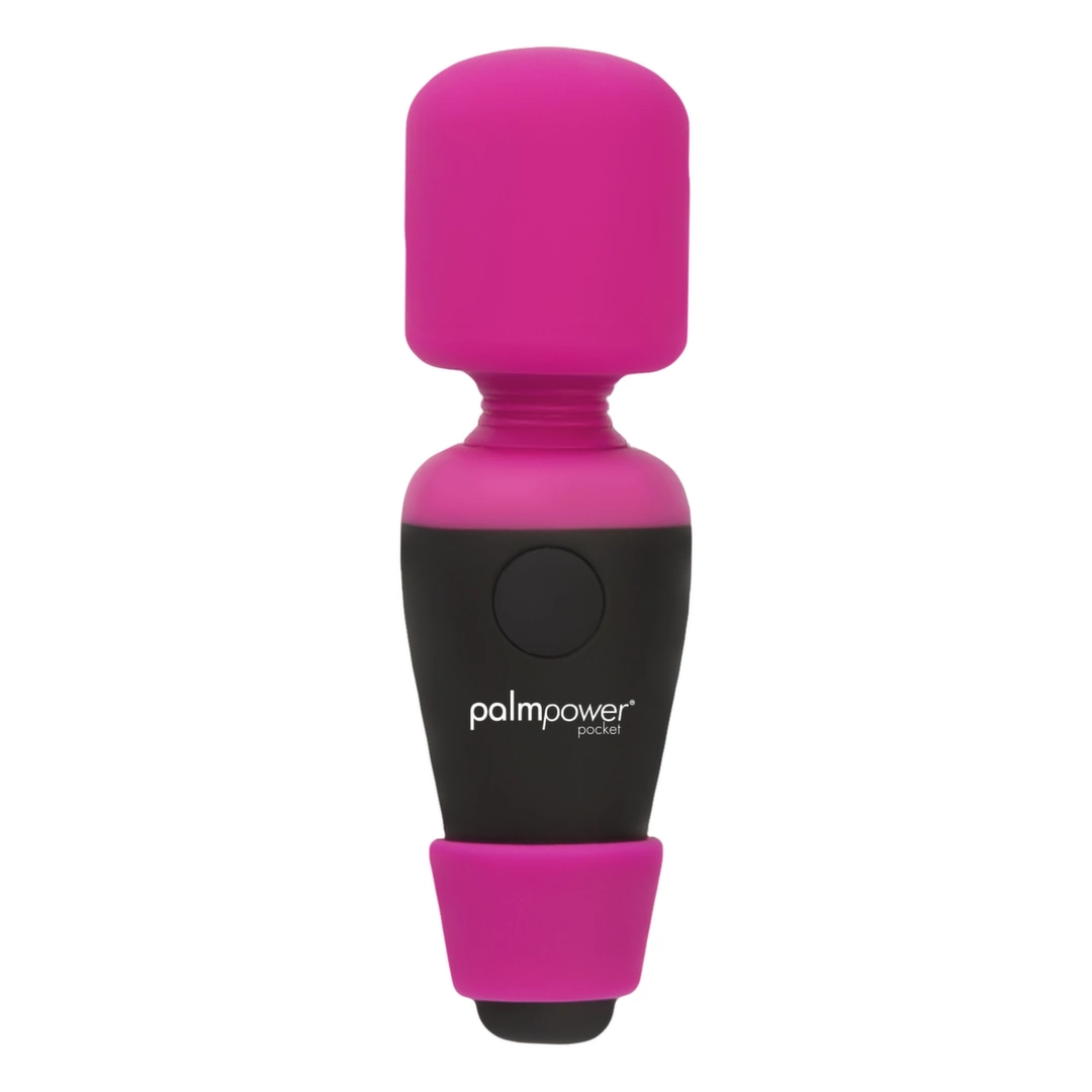 Miniaturowy czarno różowy silikonowy masażer łechtaczki do masturbacji PowerBullet Recharge Wand Massager