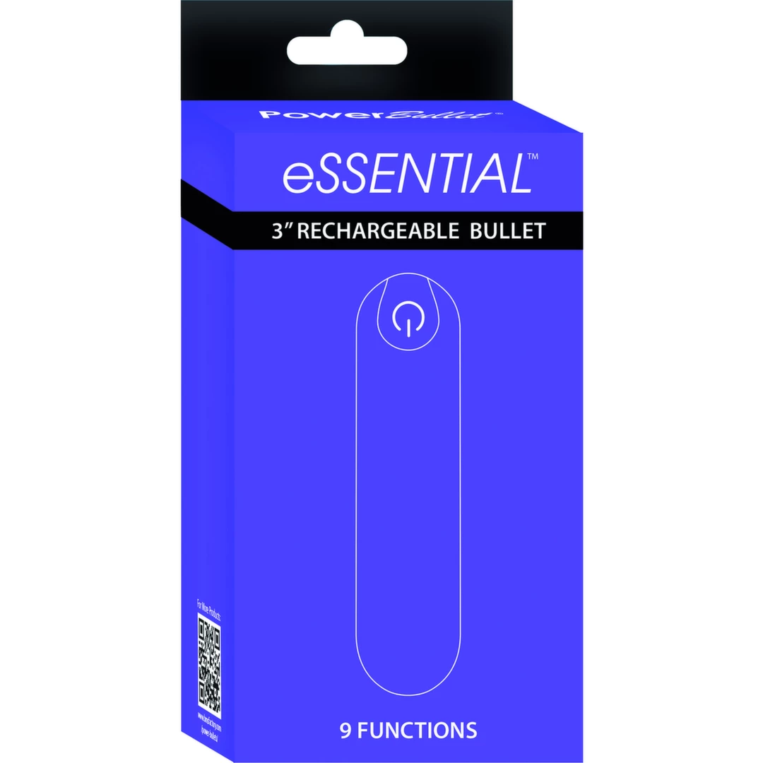 PowerBullet Essential Model Purple - Miniaturowy System Wibracyjny z Etui