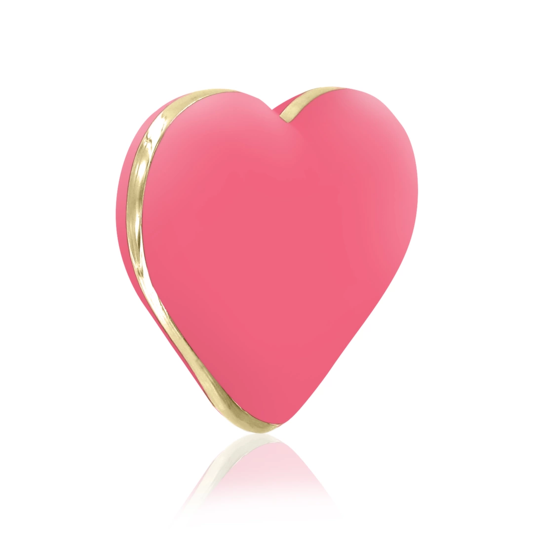 Wibrator różowy silikonowy w kształcie serca do zewnętrznej stymulacji łechtaczki Rianne S Icons Heart Wibrator różowy silikonowy w kształcie serca do zewnętrznej stymulacji łechtaczki Rianne S Icons Heart