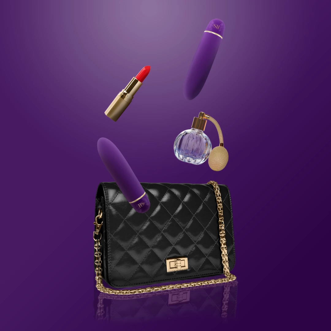 Miniwibrator klasyczny fioletowy silikonowy do stymulacji łechtaczki i pochwy Rianne S Essentials Classique  Miniwibrator klasyczny fioletowy silikonowy do stymulacji łechtaczki i pochwy Rianne S Essentials Classique