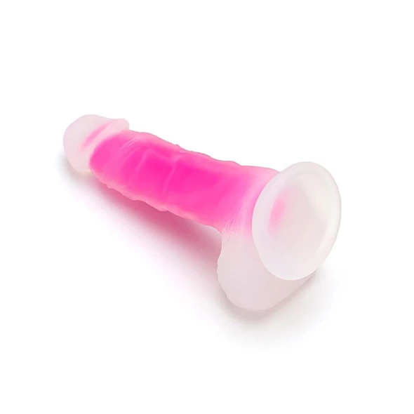 Realistyczne dildo silikonowe do masturbacji w kolorze różowym z przyssawką So Divine Glorious Real Skin Realistyczne dildo silikonowe do masturbacji w kolorze różowym z przyssawką So Divine Glorious Real Skin