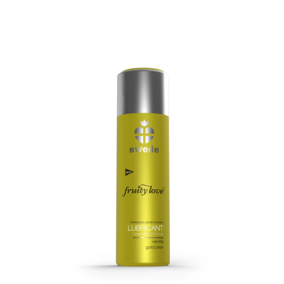 Lubrykant dopochwowy na bazie wody o smaku wanilii i złotej gruszki Swede Fruity Love 50 ml