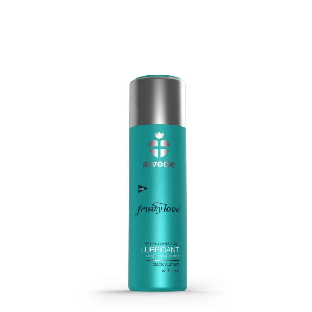Lubrykant dopochwowy na bazie wody o smaku czarnej porzeczki i limonki Swede Fruity Love 50 ml