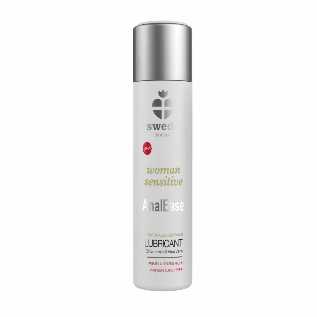 Lubrykant analny na bazie wody z aloesem i rumiankiem Swede Woman Sensitive 120 ml