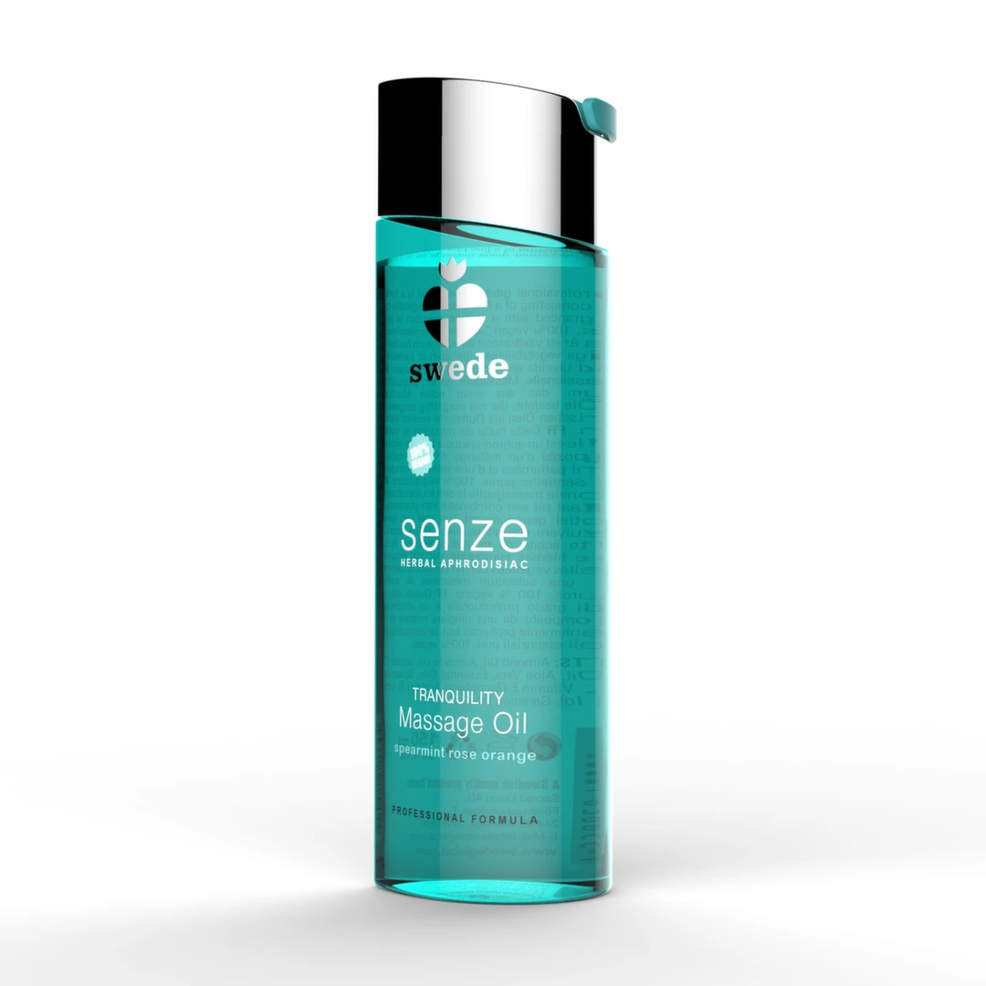 Olejek do masażu o aromacie pomarańczy róży i mięty Swede Senze 75 ml