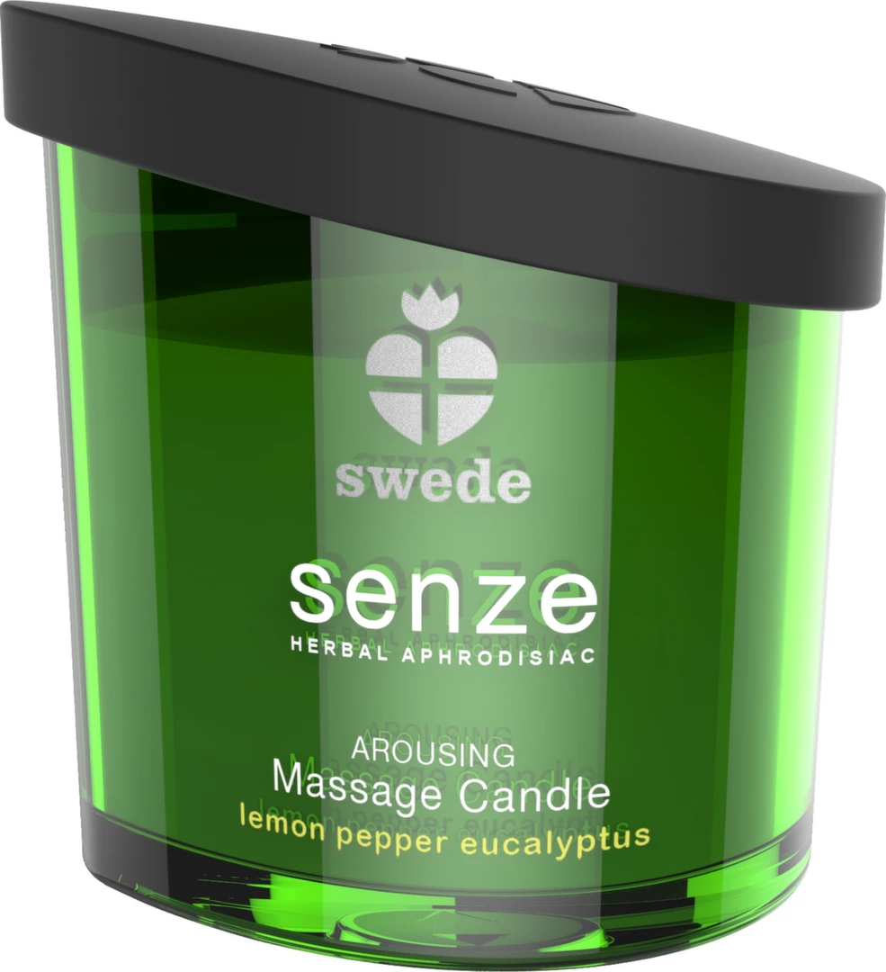 Świeca do masażu z aromatem cytryny pieprzu i eukaliptusa Swede 50 ml