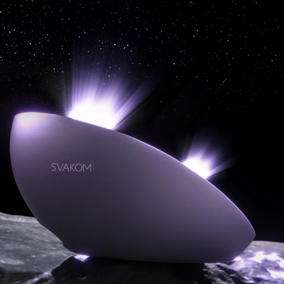 SVAKOM Pulse Galaxy - Stymulator powietrzny 5 trybow, światło LED