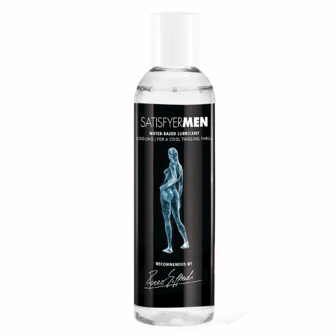 Lubrykant na bazie wody do seksu waginalnego i masturbacji z łagodnym efektem chłodzenia Satisfyer Gentle Men 300 ml