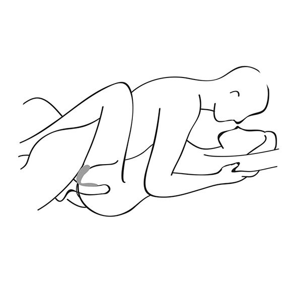 Czarny silikonowy wibrator do stymulacji punktu G i łechtaczki z pilotem Satisfyer Double Fun 