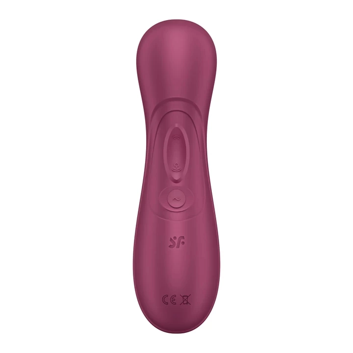Satisfyer Pro 2 Generation 3 Czerwony - technologia Liquid Air, aplikacja