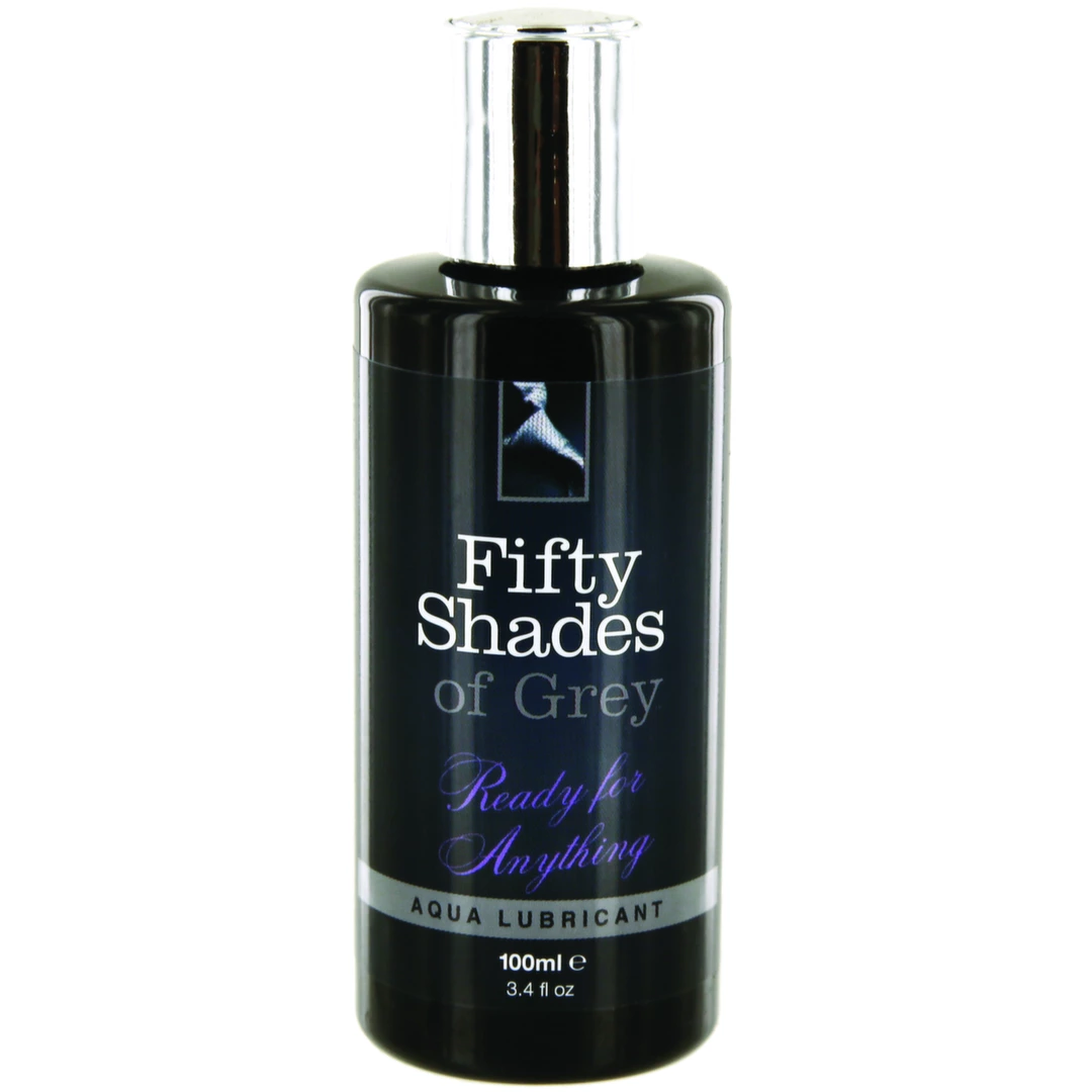 Nawilżający lubrykant dopochwowy na bazie wody z wyciągiem z żeń-szenia i aloesu Fifty Shades of Grey Ready for Anything 100 ml