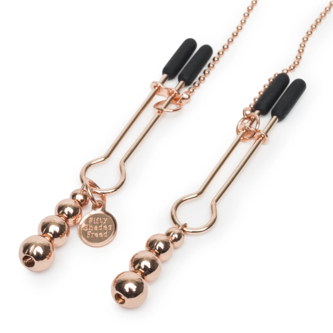 Zaciski na sutki i łechtaczkę - Fifty Shades of Grey Freed All Sensation