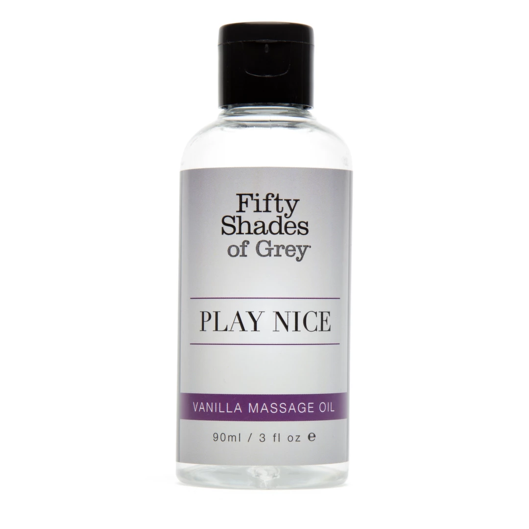 Olejek do masażu z aromatem wanilii Fifty Shades of Grey Play Nice 90 ml