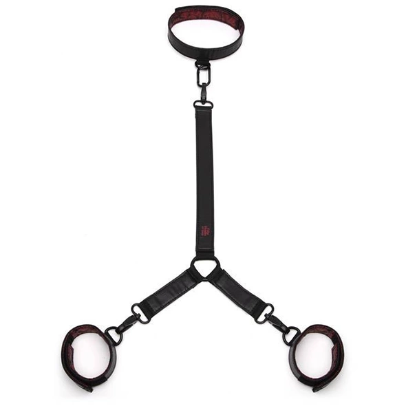 Obroża z kajdankami - Fifty Shades of Grey Sweet Anticipation Collar and Wrist Cuffs