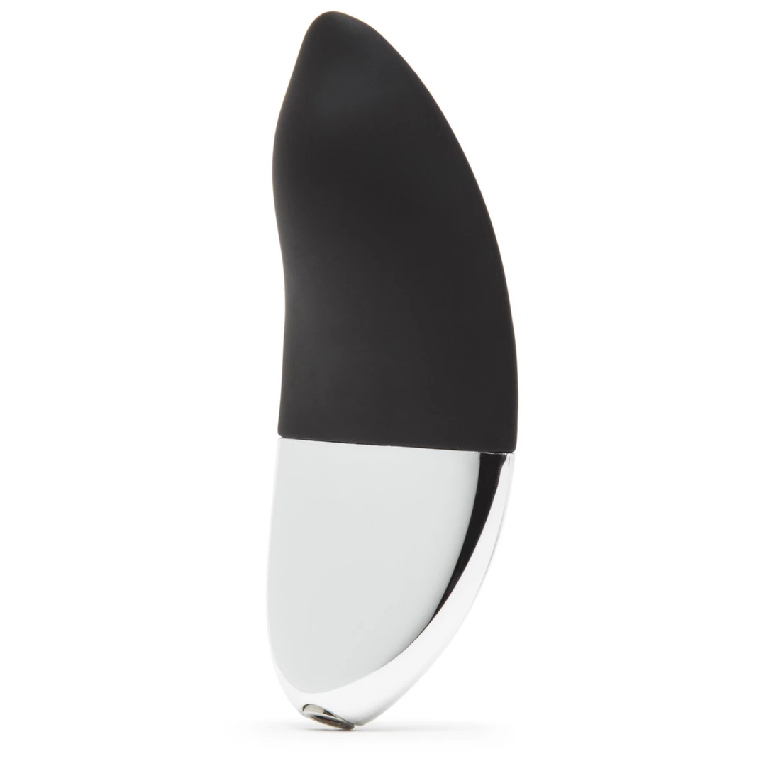 Czarny silikonowy masażer łechtaczki z pilotem do majtek Fifty Shades of Grey Relentless Vibrations 