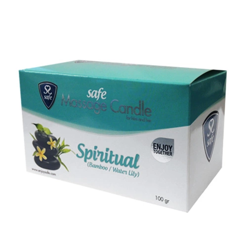 Świeca do masażu z aromatem babmbuka Safe 100g Świeca do masażu z aromatem babmbuka Safe 100g
