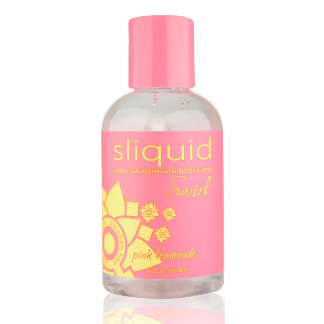 Wodny lubrykant dopochwowy o smaku różowej lemoniady Sliquid Naturals Swirl 125 ml