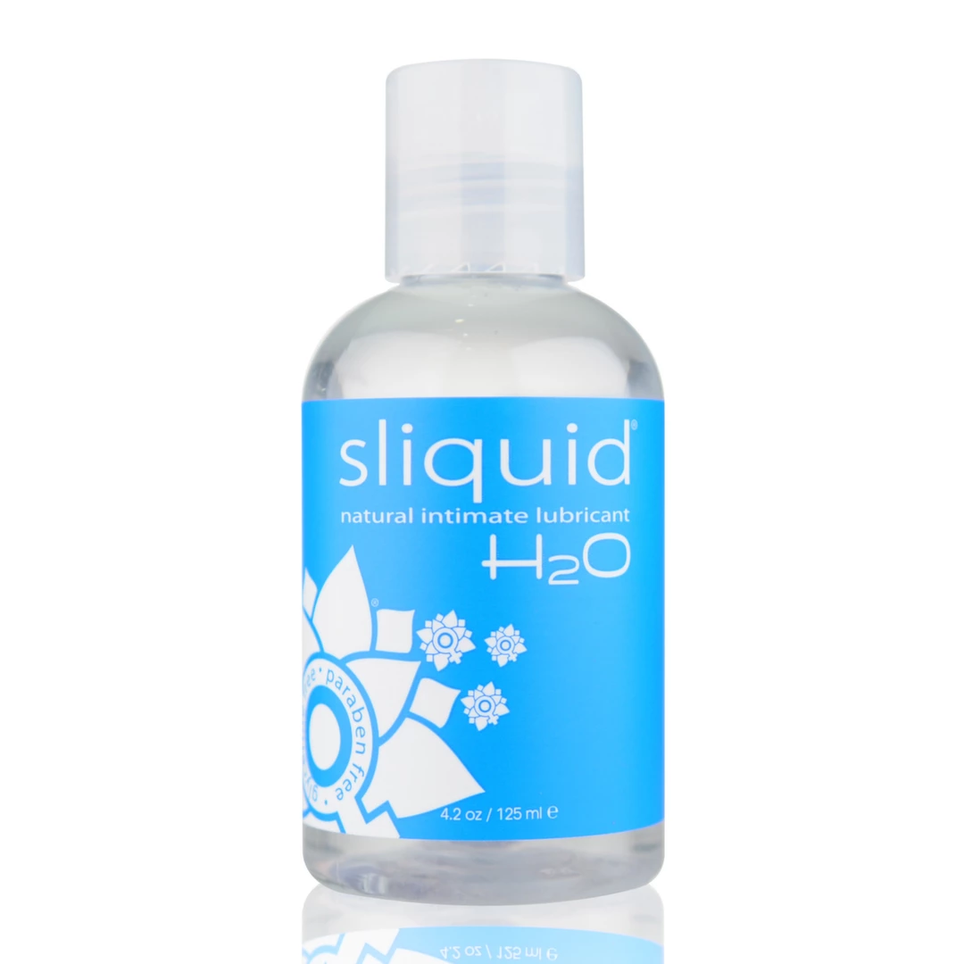 Naturalny, wegański, nawilżający lubrykant dopochwowy do seksu waginalnego na bazie wody Sliquid Naturals H2O 125 ml