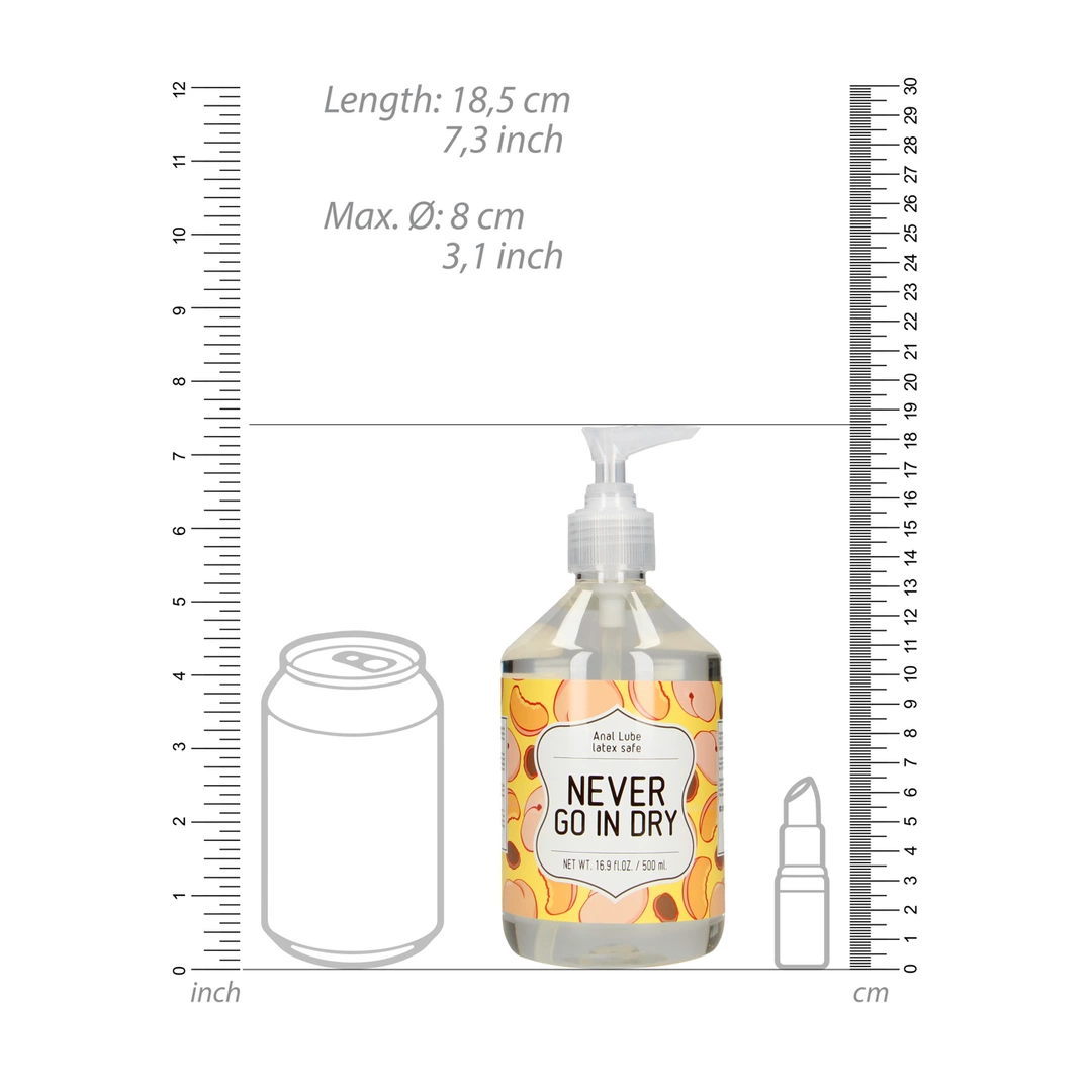 Lubrykant na bazie wody do seksu analnego S-line by Shots 500 ml Lubrykant na bazie wody do seksu analnego S-line by Shots 500 ml
