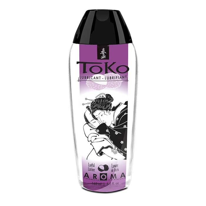 Wodny lubrykant dopochwowy o smaku liczi Shunga Toko 165 ml