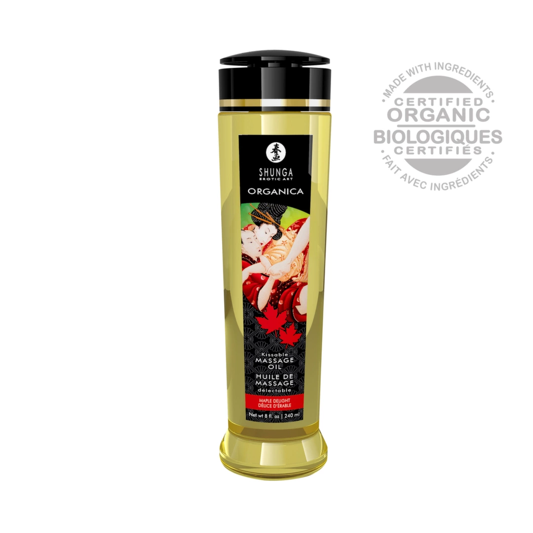 Olejek do masażu z aromatem klonu Shunga Organica 240 ml