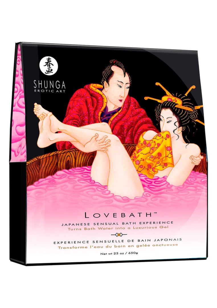 Zestaw do żelowej kąpieli - Shunga Lovebath Dragon Fruit 650g